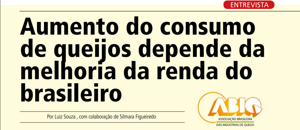 A ABIQ é notícia da revista Indústria de Laticínios que acabou de sair