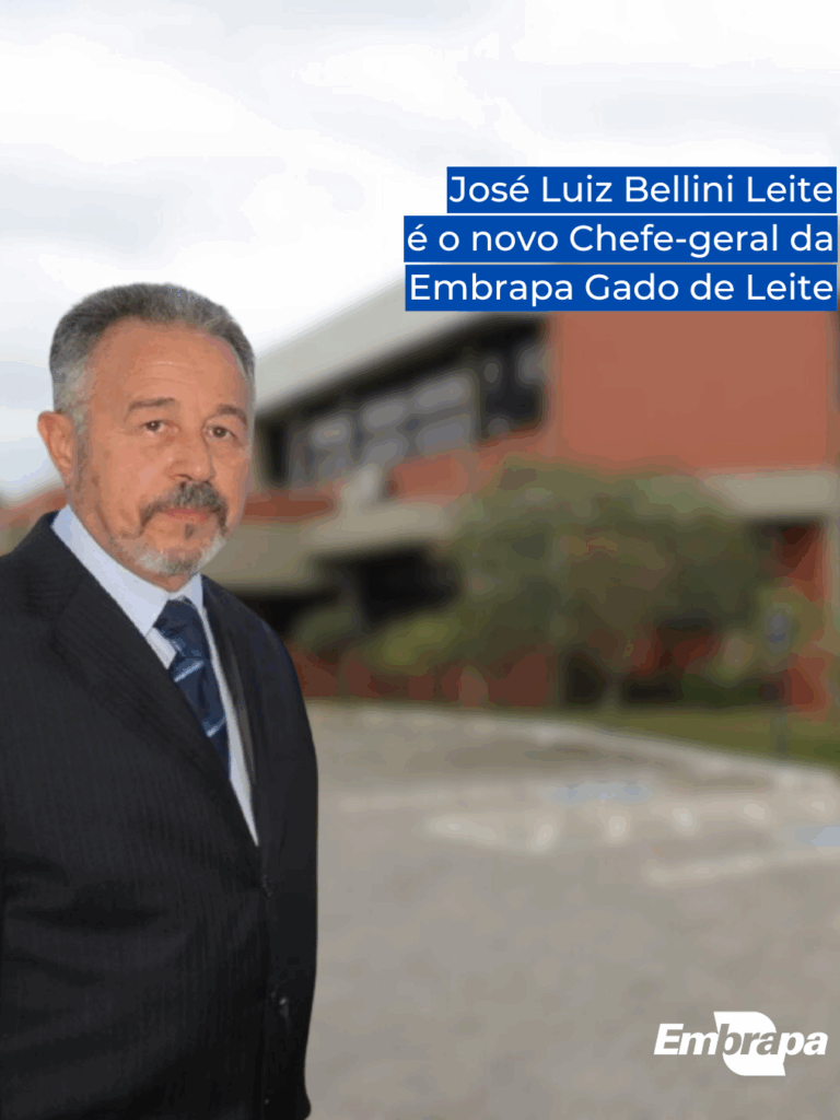 EMBRAPA Gado de Leite anuncia novo Chefe Geral