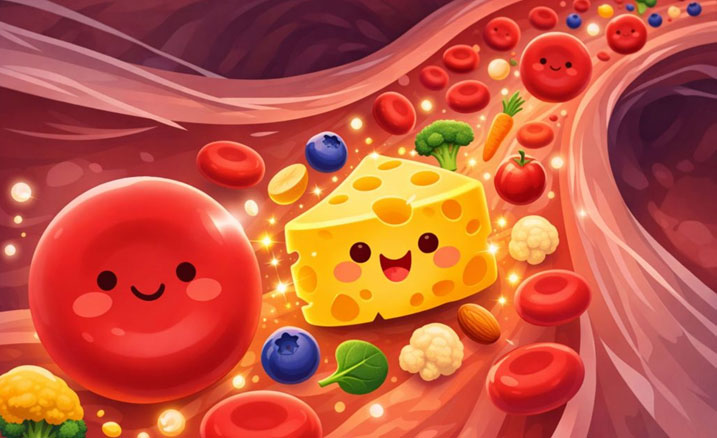  Sal em queijos está associado a melhor resposta vascular