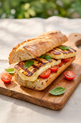 Sanduíche de Queijo de Coalho