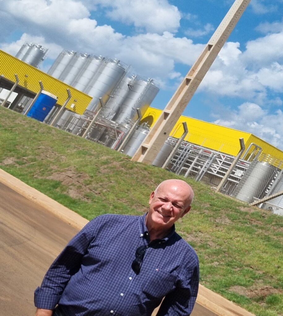 Fabio Scarcelli na inauguração da nova fábrica da Piracanjuba