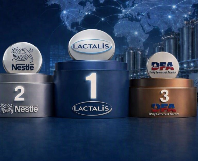 Ranking global de laticínios: quem cresceu e as tendências para 2026